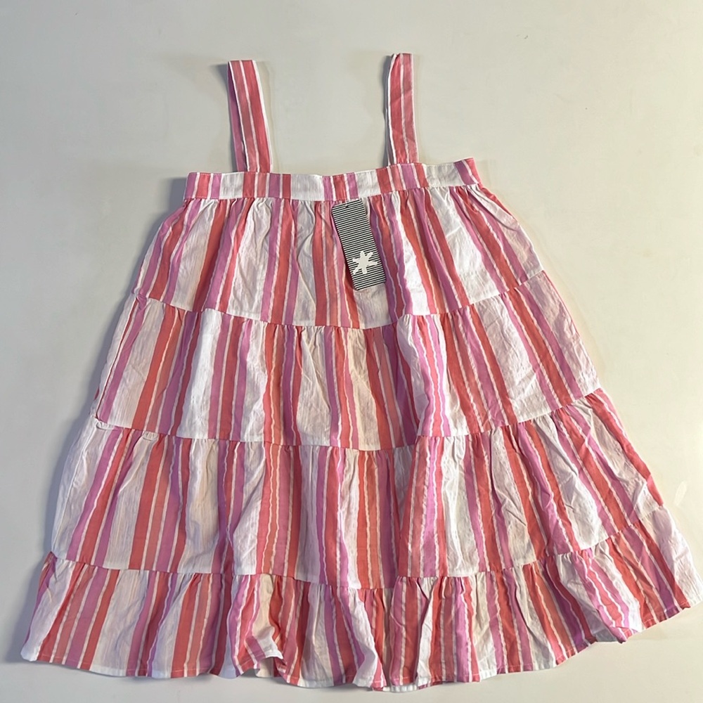*NWT Splendid Little Girl's Adorn Striped Trapeze Dress Size 8